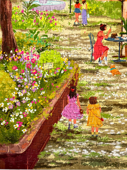 Park Cafe 1000 Piece Jigsaw Puzzle Tutu Dingdang