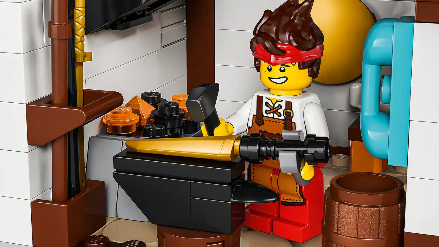 LEGO NINJAGO® Four Weapons Blacksmith 15th Anniversary 71858