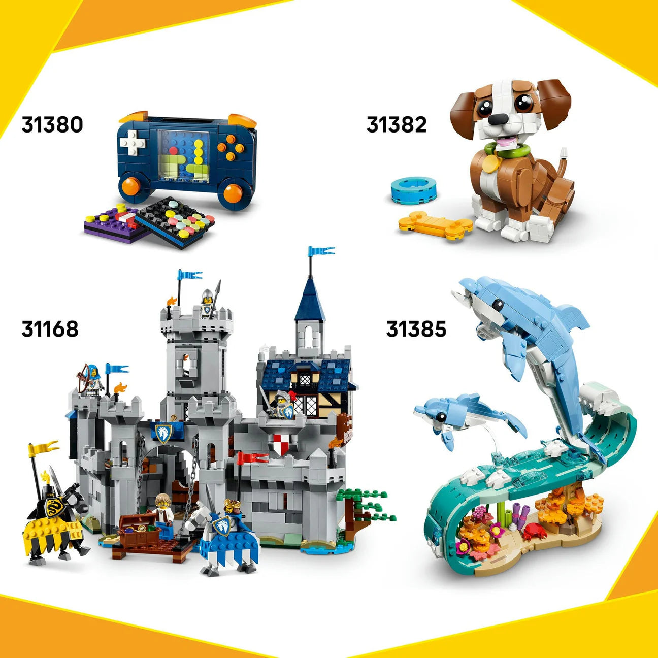 LEGO Creator 3-in-1 Wild Animals: Colorful Hummingbird 31384
