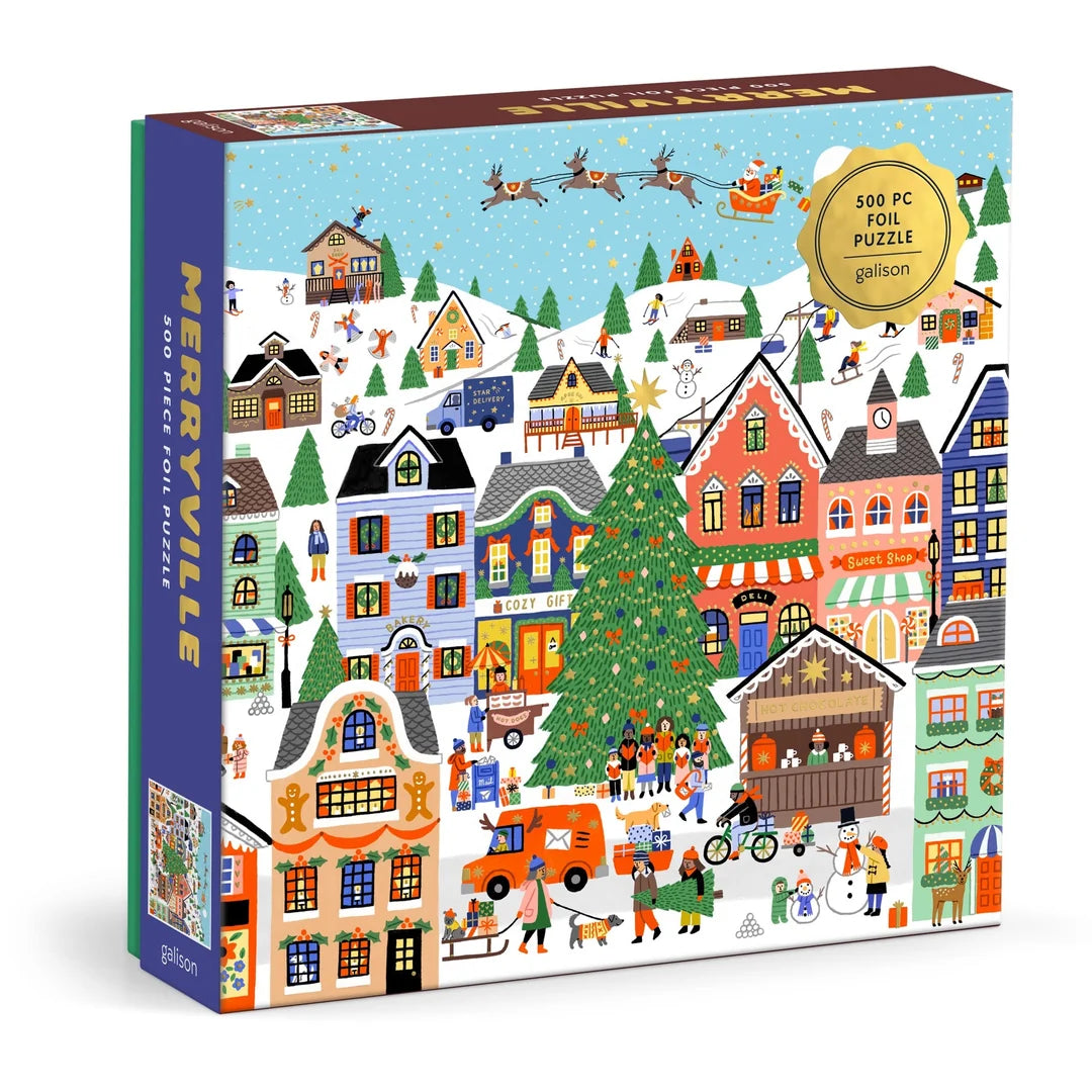 Merryville 500 Piece Foil Puzzle Galison