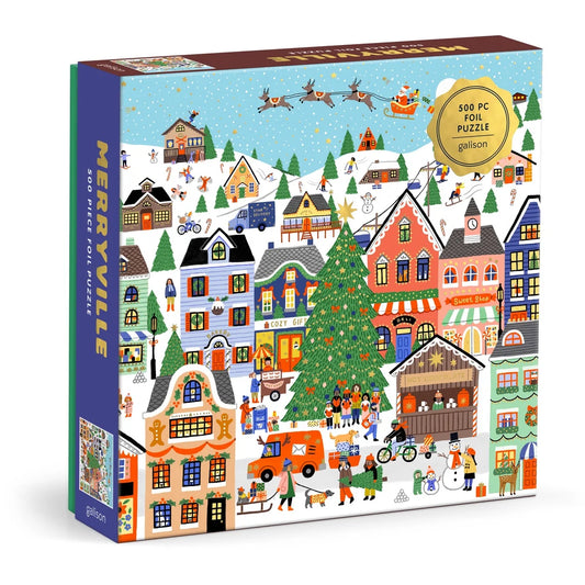 Merryville 500 Piece Foil Puzzle Galison