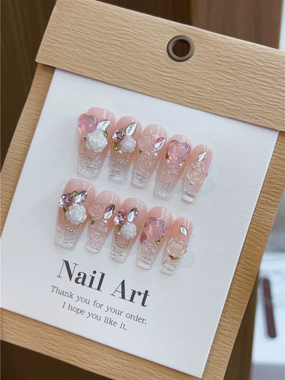 Romantic Garden Dream Press-on Nails