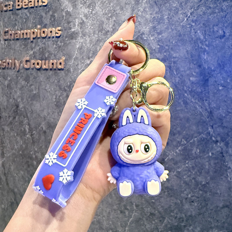 Cartoon Labubu Keychain