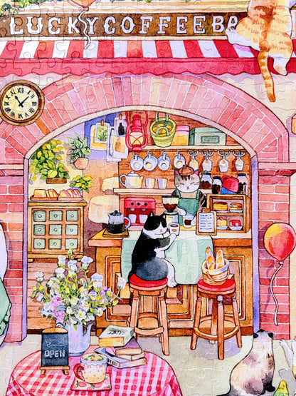 3D-JP Corner Café 504 Piece Puzzle V Boutique Studio