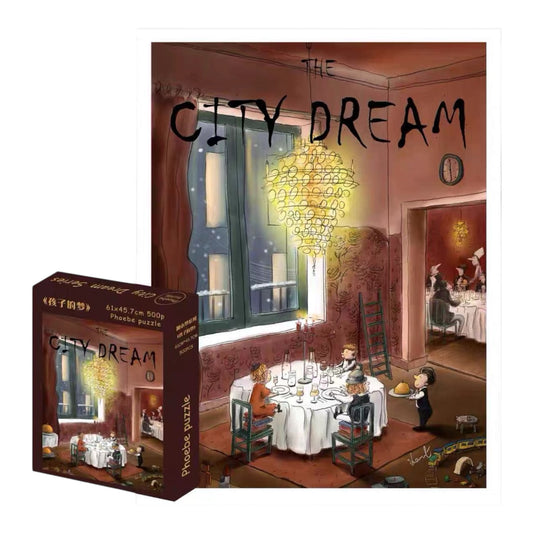 Phoebe Puzzle Child’s Dream 500 Piece Jigsaw Puzzle Phoebe Puzzle
