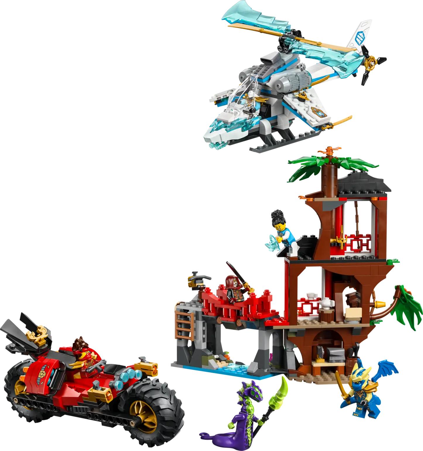 LEGO NINJAGO® Ninja Vehicle Tree House Battle 71857