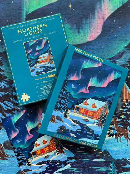 Hobbry Northern Lights 1000 Piece Puzzle