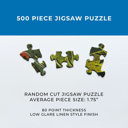 Seaside Café 500 Piece Jigsaw Puzzle