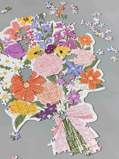 Flora Blossom 520 Piece Jigsaw Puzzle