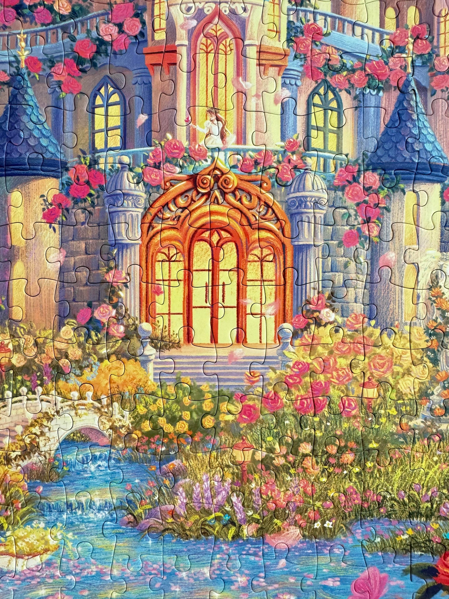 Rose Castle 500 Piece Jigsaw Puzzle