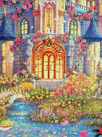 Rose Castle 500 Piece Jigsaw Puzzle