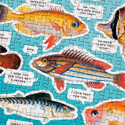 Judgy Fish 1000 Piece Puzzle