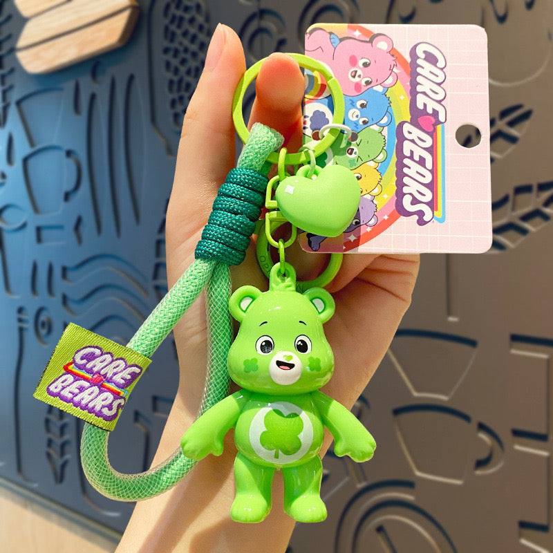 Care Bears Keychain with Strap – Cute Bag Charm for Gifts & Fans
