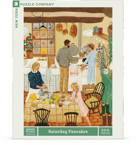 [Pre-Order] Saturday Pancakes 300 Piece Jigsaw Puzzle New York Puzzle Company