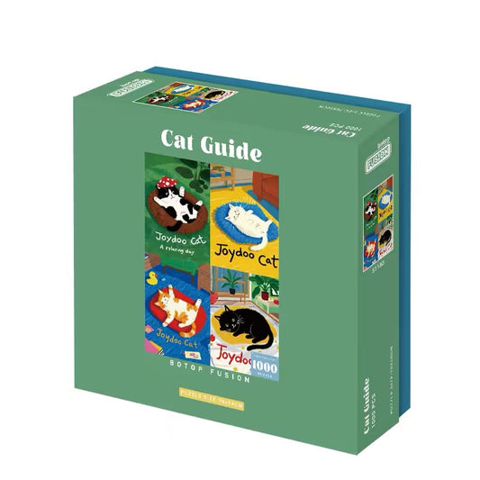 Botop Fusion Cat Guide 1000 Piece Jigsaw Puzzle