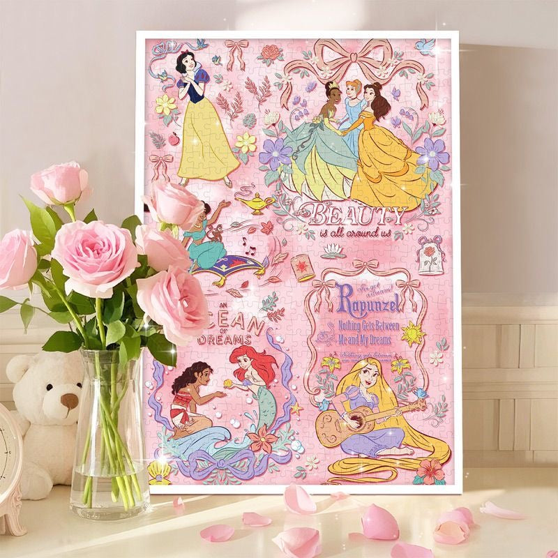 Gubu Disney Princess 500 Piece Jigsaw Puzzle Gubu