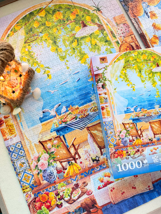 TOI Seaside Lemon Tree 1000 Piece Jigsaw Puzzle