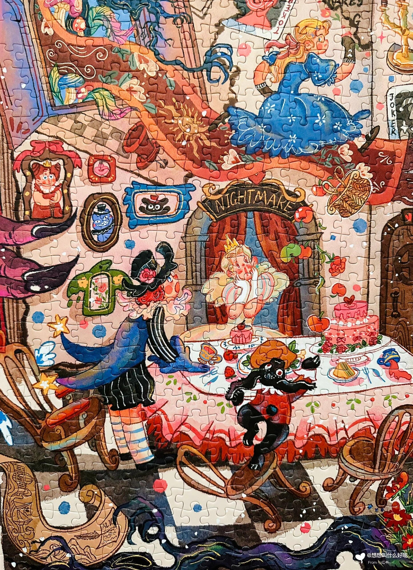 Alice’s Nightmare Dream 1000 Piece Puzzle