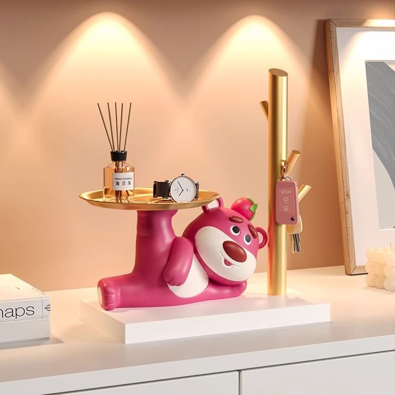 Cute Bear Tray Storage Ornament