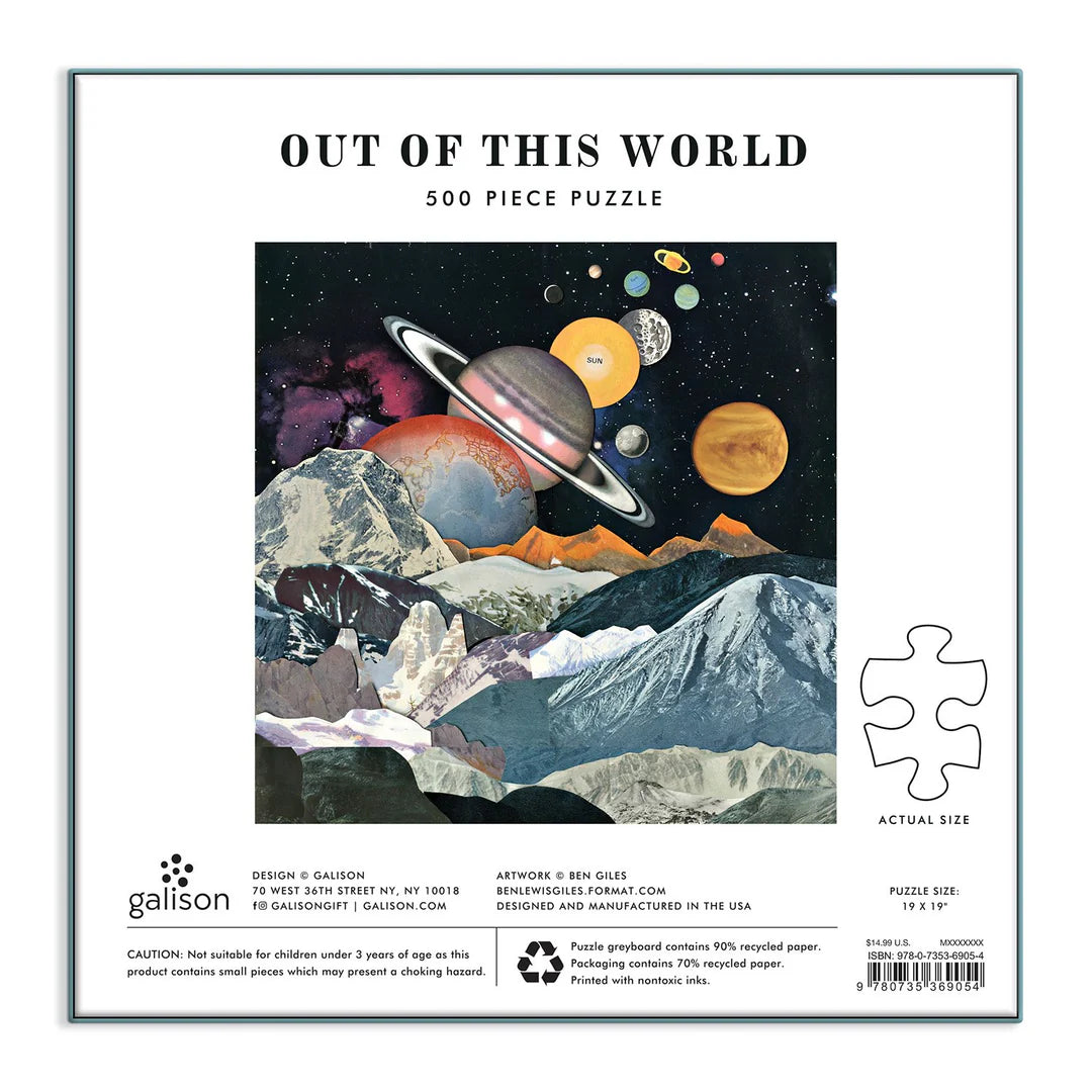 Out of this World 500 Piece Jigsaw Puzzle