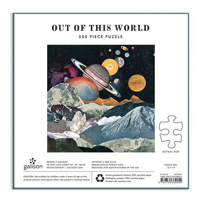 Out of this World 500 Piece Jigsaw Puzzle