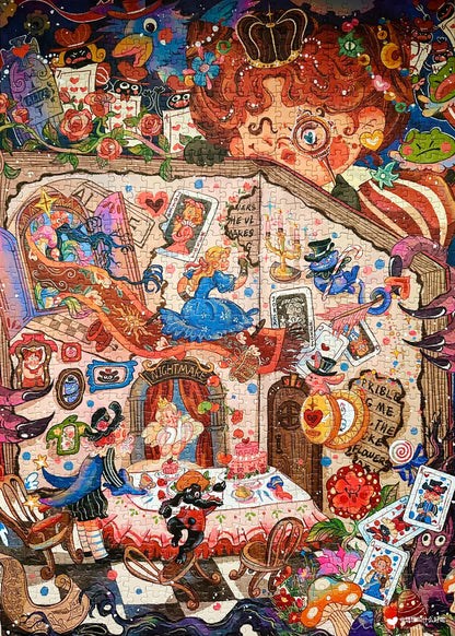 Alice’s Nightmare Dream 1000 Piece Puzzle