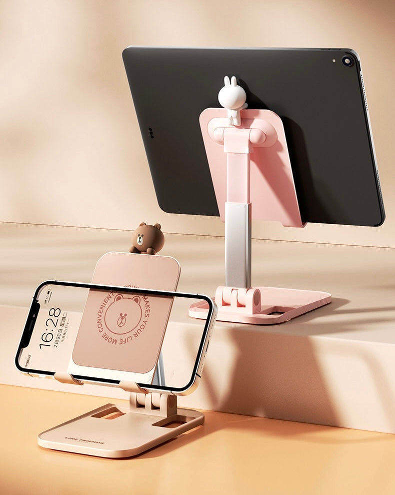 Foldable Line Friends Brown & Cony Phone Holder