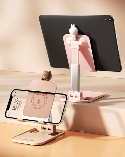 Foldable Line Friends Brown & Cony Phone Holder