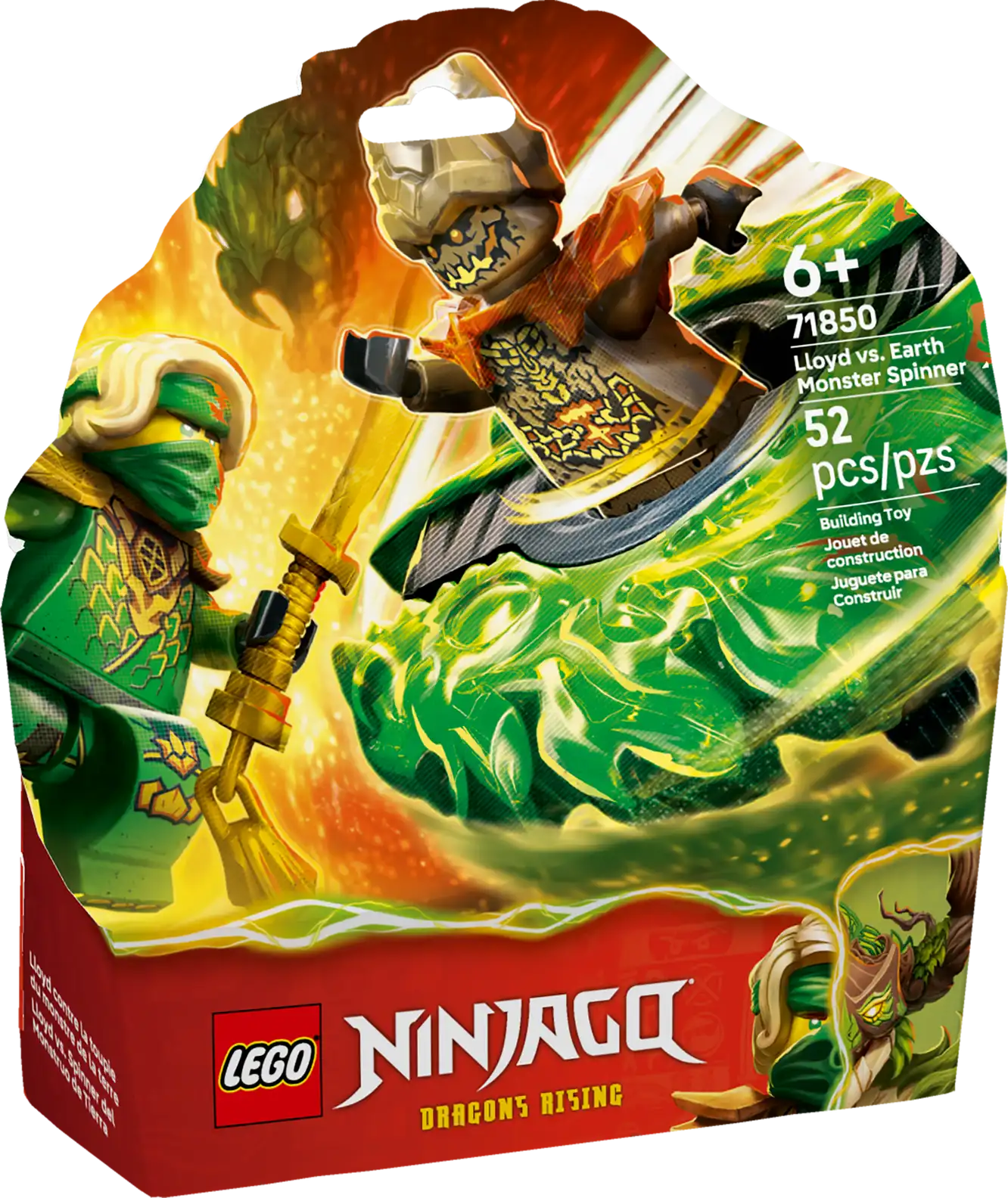 LEGO NINJAGO® Lloyd vs. Earth Monster Spinner 71850