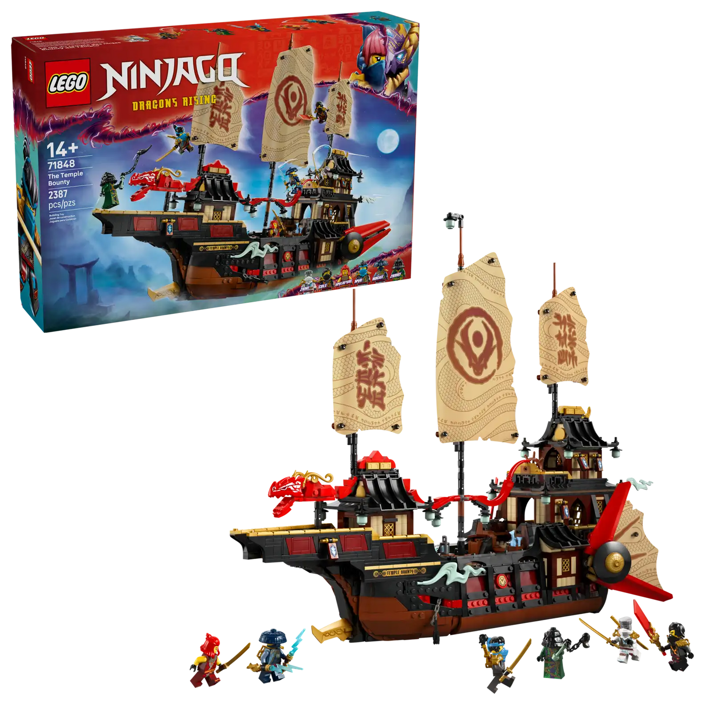 LEGO NINJAGO The Temple Bounty 71848
