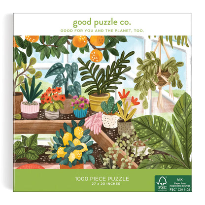 Good Puzzle Co. Greenhouse 1000 Piece Puzzle