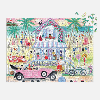 Michael Storrings Roaring 20s Beach House 1000 Piece Puzzle