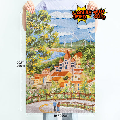 Momibook Let’s Take a Walk 1000 Piece Jigsaw Puzzle