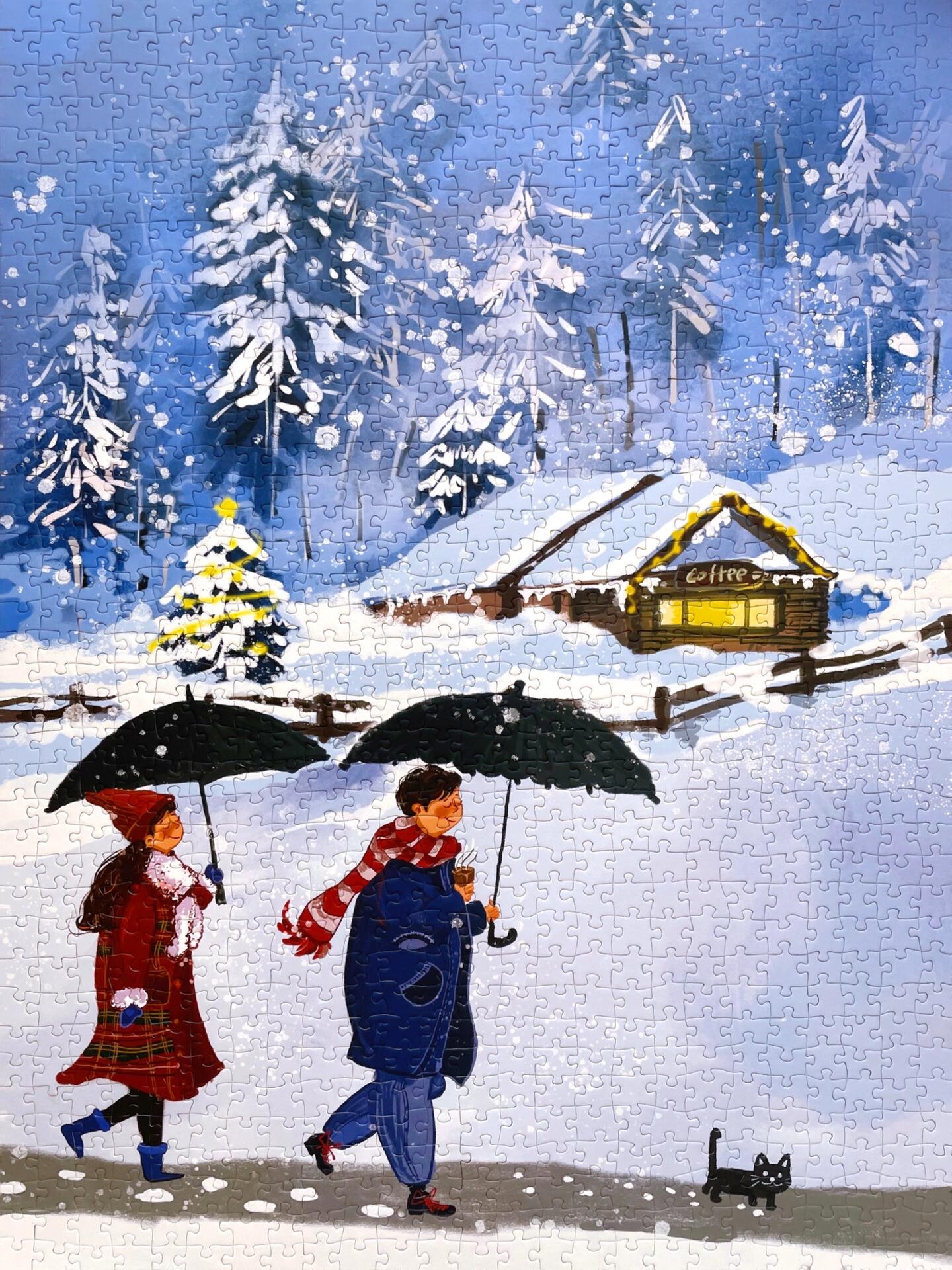 In the Snow 1000 Piece Jigsaw Puzzle