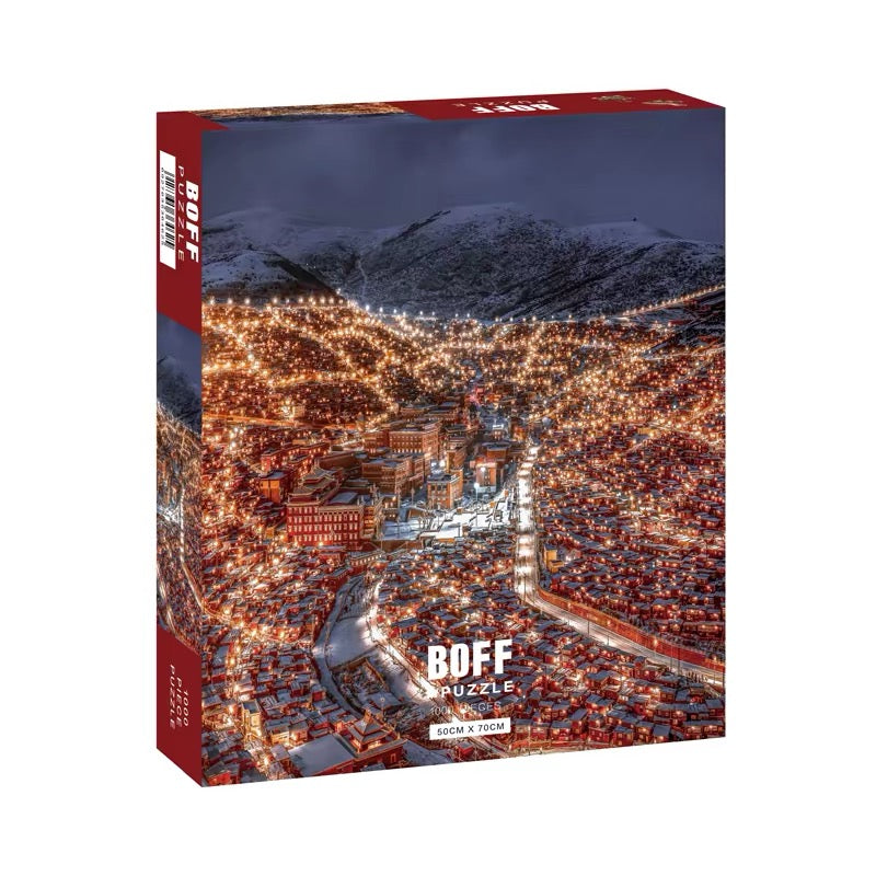 BOFF Night Lights of Seda 1000 Piece Jigsaw Puzzle BOFF