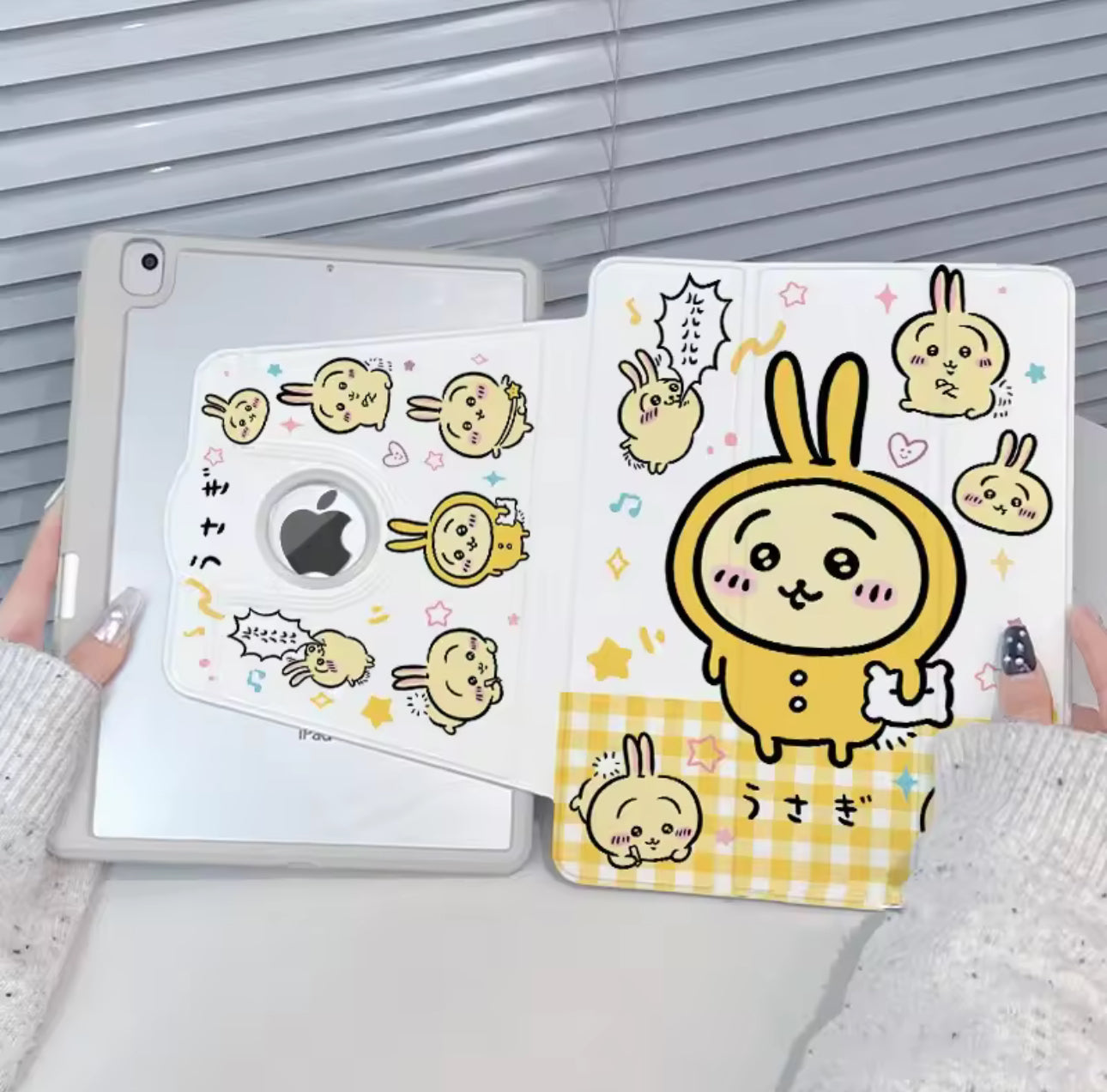 Kawaii Cat 720°  Rotating iPad Case – Cute Stand Cover