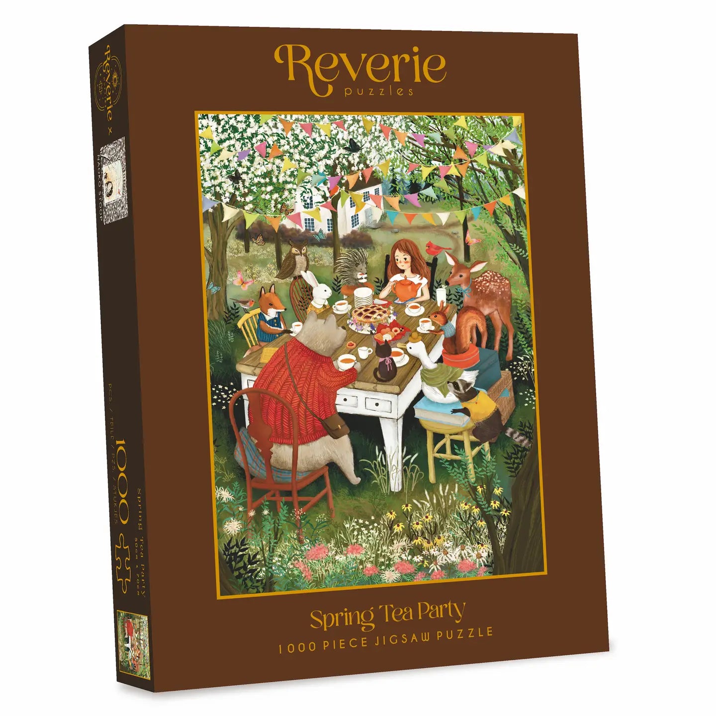Spring Tea Party 1000 Piece Jigsaw Puzzle