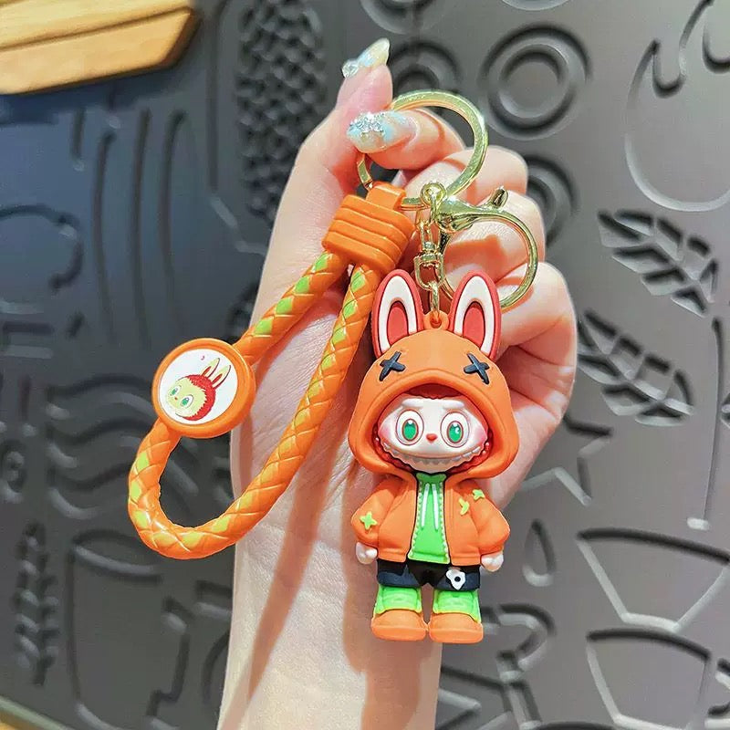 Cartoon Labubu Keychain