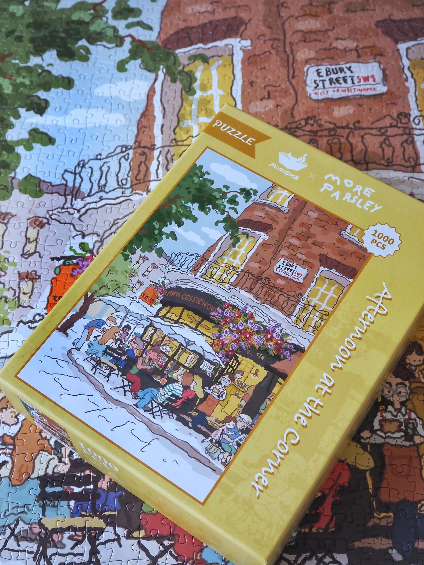 Momibook Corner Afternoon 1000 Piece Jigsaw Puzzle