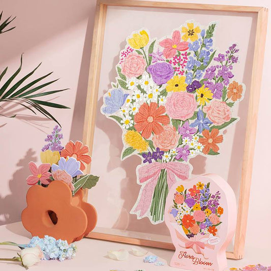 Flora Blossom 520 Piece Jigsaw Puzzle