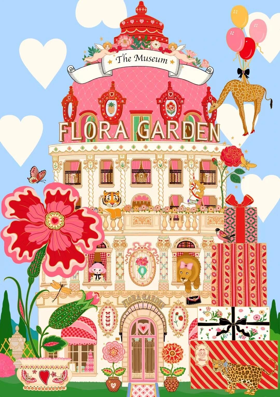 Flora Garden 500 Piece Jigsaw Puzzle Kessing