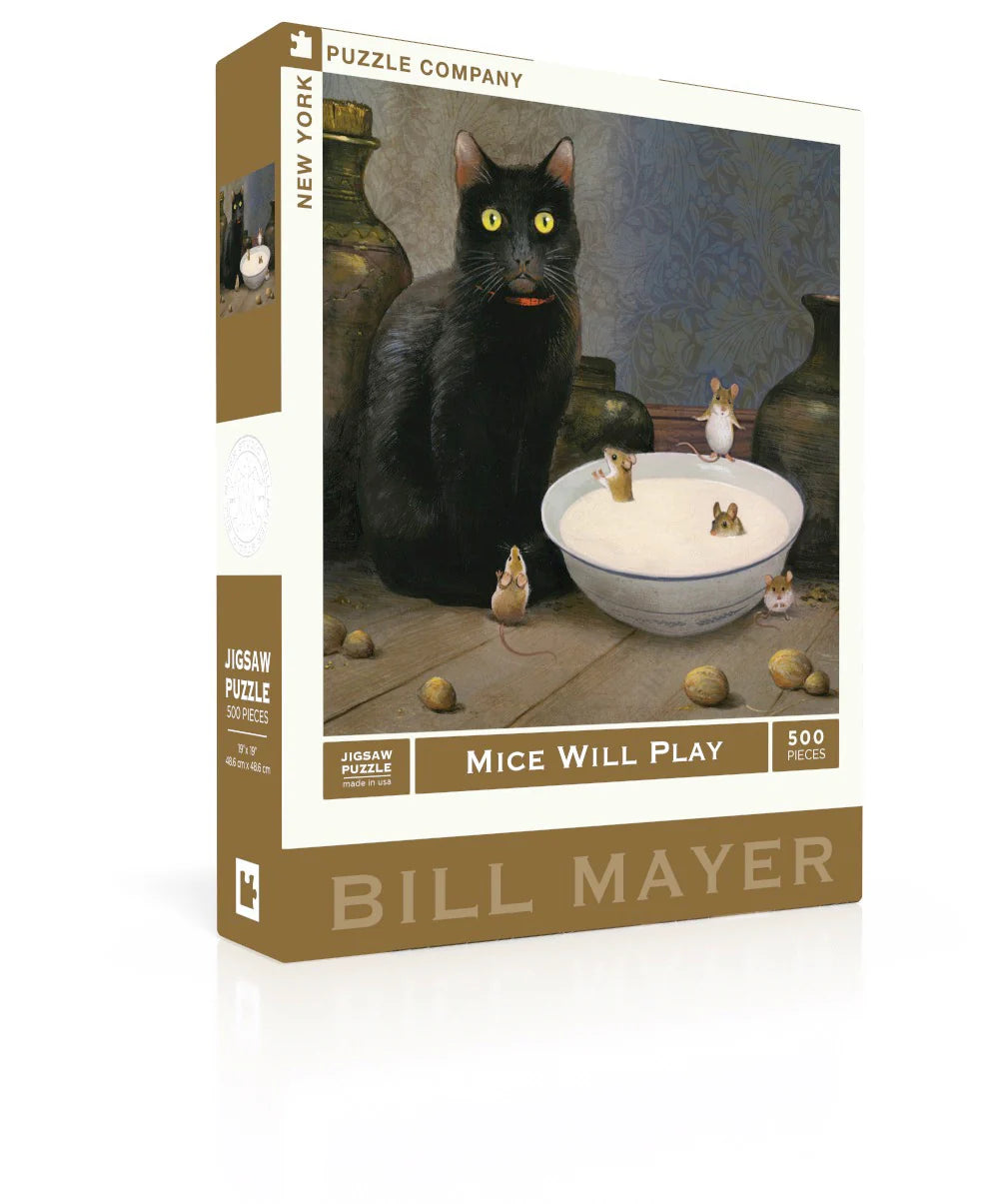 Mice Will Play 500 Piece Jigsaw Puzzle