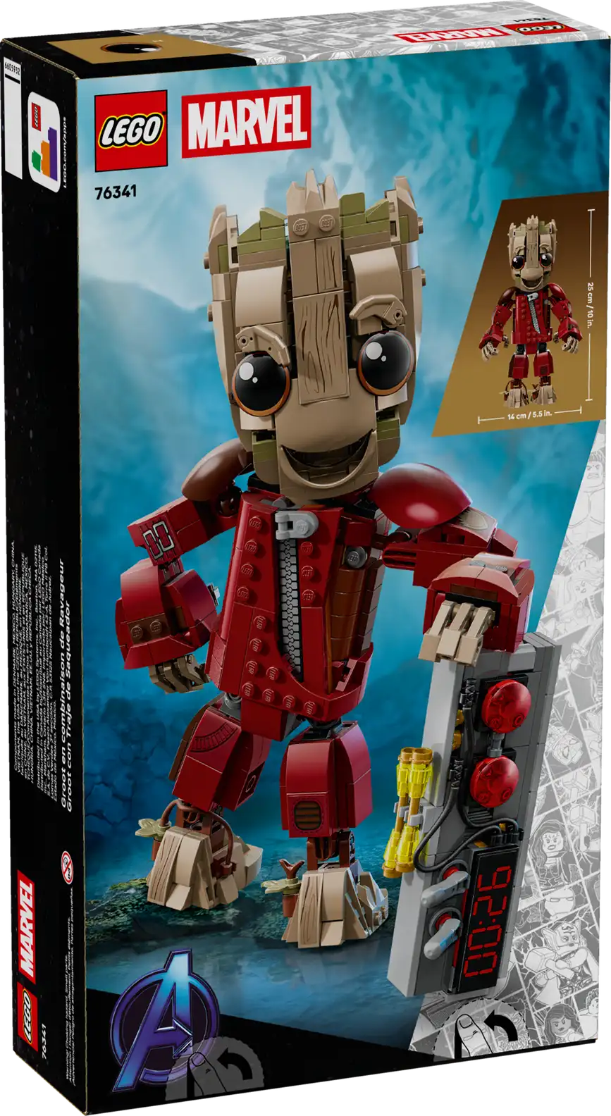 LEGO Marvel Ravager Jumpsuit Groot 76341