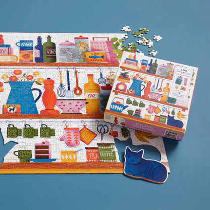 Kitchen Essentials 500 Piece Puzzle with Shaped Pieces