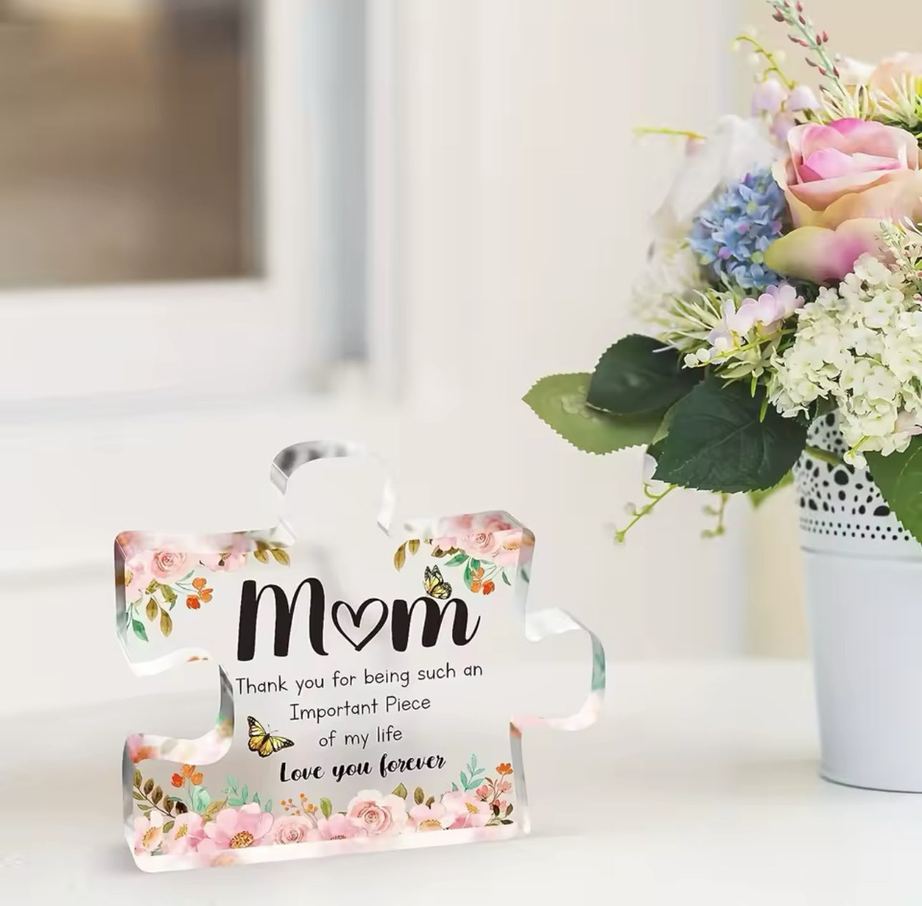 Mom Puzzle Piece Keepsake – A Heartfelt Mother’s Day Gift