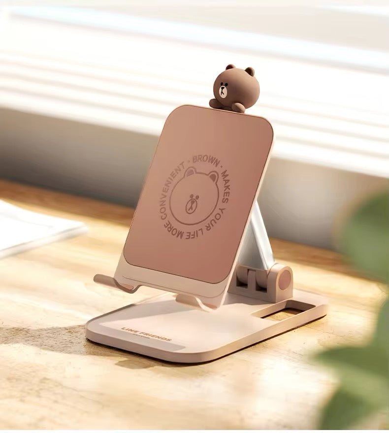 Foldable Line Friends Brown & Cony Phone Holder
