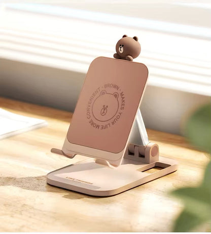 Foldable Line Friends Brown & Cony Phone Holder