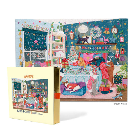 Christmas Morning 1000 Piece Puzzle WerkShoppe
