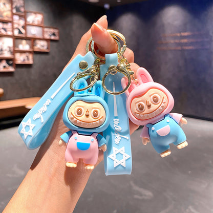 Cartoon Labubu Keychain