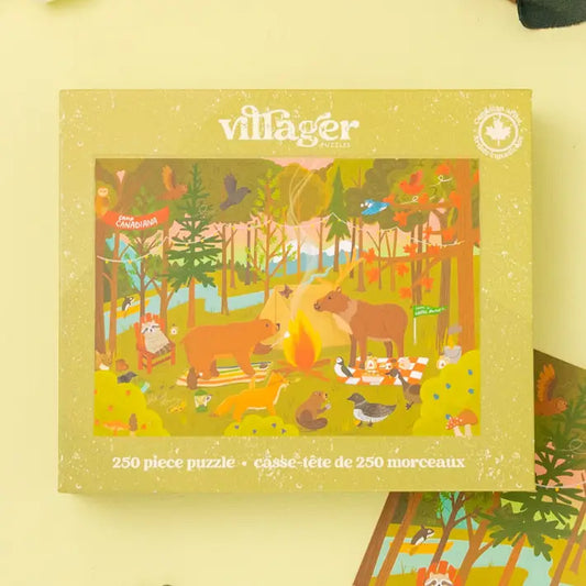 Camp Canadiana 250 Piece Puzzle Villager Puzzles